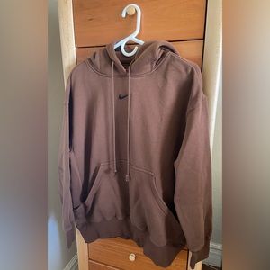Nike oversized hooded sweatshirt